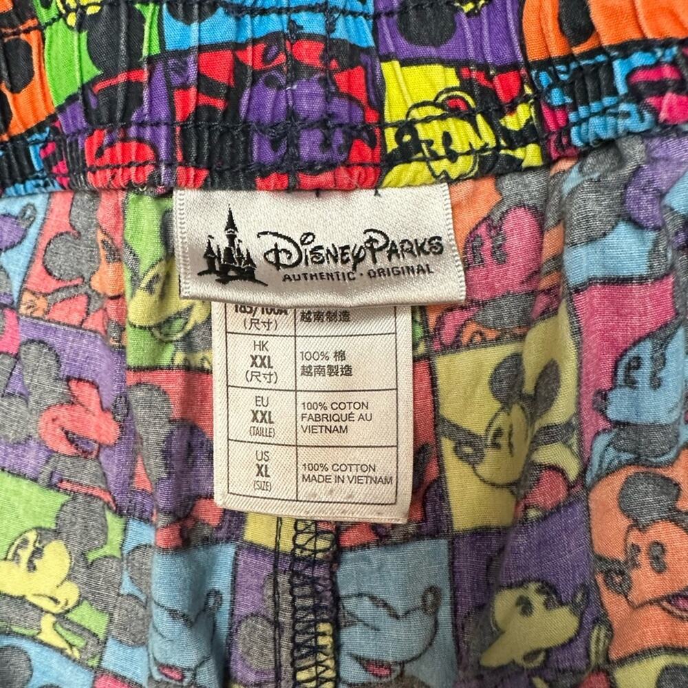 Disney Parks Mickey Mouse Colorful Pajama pants - Picture 3 of 4